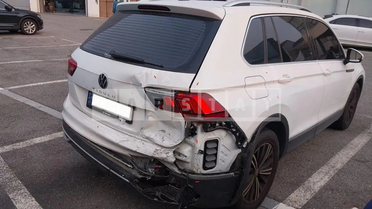 Photo 2 of 15: 2023 Volkswagen Tiguan 2.0 TDI, VIN WVGZZZ5NXPW023861 — Korean insurance auction