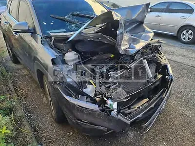 Photo 1 of 27: 2017 Hyundai Tucson, VIN KMHJ3815GHU272342 — Korean insurance auction