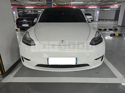 Photo 1 of 12: 2021 Tesla Model Y Standard Range — Korean insurance auction
