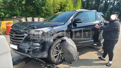 Photo 1 of 25: 2016 Hyundai Tucson, VIN KMHJ381ABHU370994 — Korean insurance auction