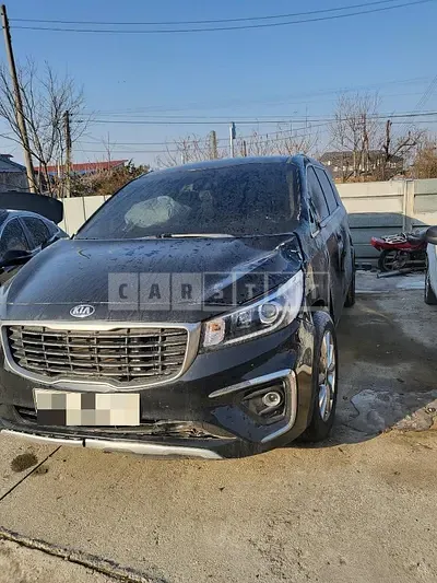 Photo 1 of 10: 2018 Kia Carnival 9 Seater, VIN KNAMC81ABKS487296 — Korean insurance auction