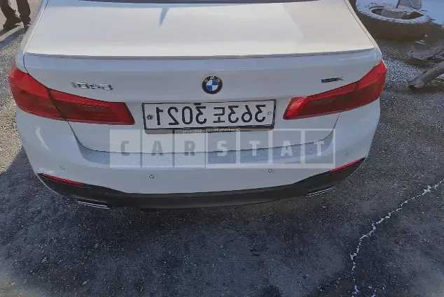 Photo 2 of 9: 2020 BMW 540i xDrive, VIN WBAJS3100LCE32038 — Korean insurance auction