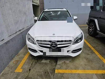 Photo 1 of 9: 2015 Mercedes-Benz C200, VIN WDDWF4CB1FF090008 — Korean insurance auction
