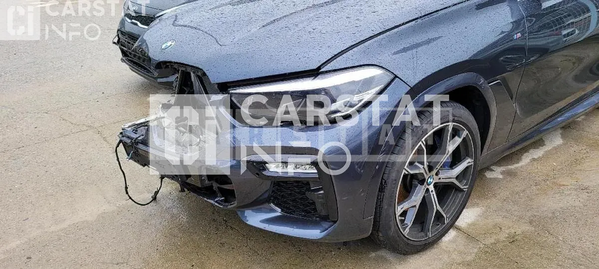 Photo 2 of 24: 2021 BMW X6 xDrive30d, VIN WBAGT8107M9F86829 — Korean insurance auction