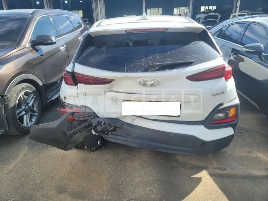 Photo 2 of 27: 2020 Hyundai Kona, VIN KMHK381EGLU033716 — Korean insurance auction