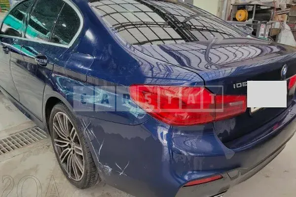 Photo 2 of 9: 2020 BMW 530i M Sport Package, VIN WBAJR510XLCD60093 — Korean insurance auction