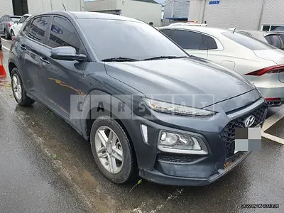 Photo 1 of 8: 2018 Hyundai Kona, VIN KMHK3816GJU120159 — Korean insurance auction