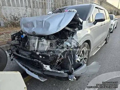 Photo 1 of 7: 2021 Kia Carnival, VIN KNHNB37BBMS010612 — Korean insurance auction
