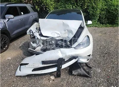 Photo 1 of 9: 2022 Tesla Model 3 Long Range — Korean insurance auction