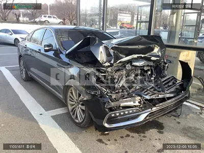 Photo 1 of 10: 2017 Hyundai Genesis /G80, VIN KMHGM41DDHU203734 — Korean insurance auction