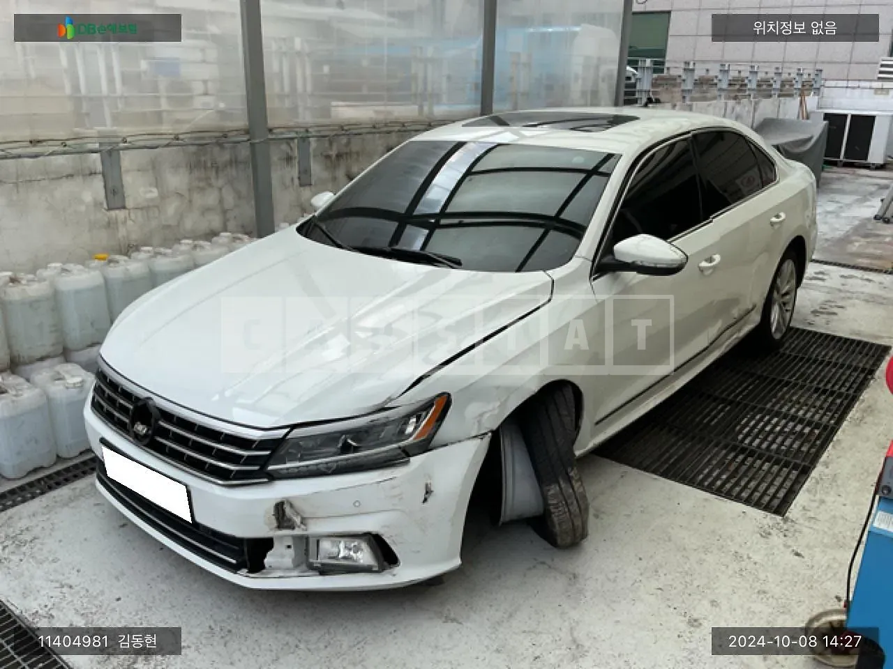 Photo 2 of 11: 2018 Volkswagen Passat 2.0 TSI, VIN 1VWZZZA3ZJC038782 — Korean insurance auction