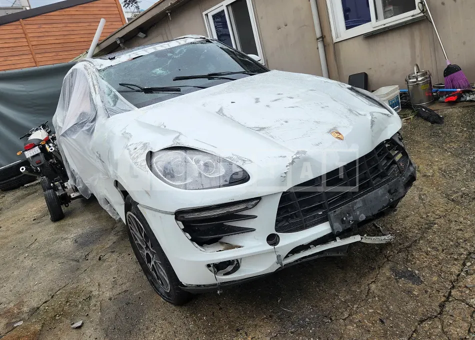 Photo 2 of 9: 2017 Porsche Macan S, VIN WP1AD2957HLB70531 — Korean insurance auction