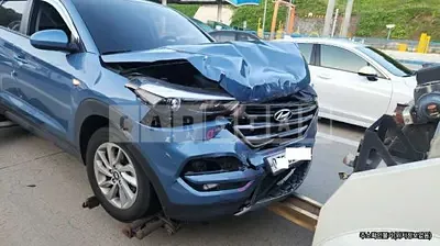 Photo 1 of 4: 2018 Hyundai Tucson — Korean insurance auction