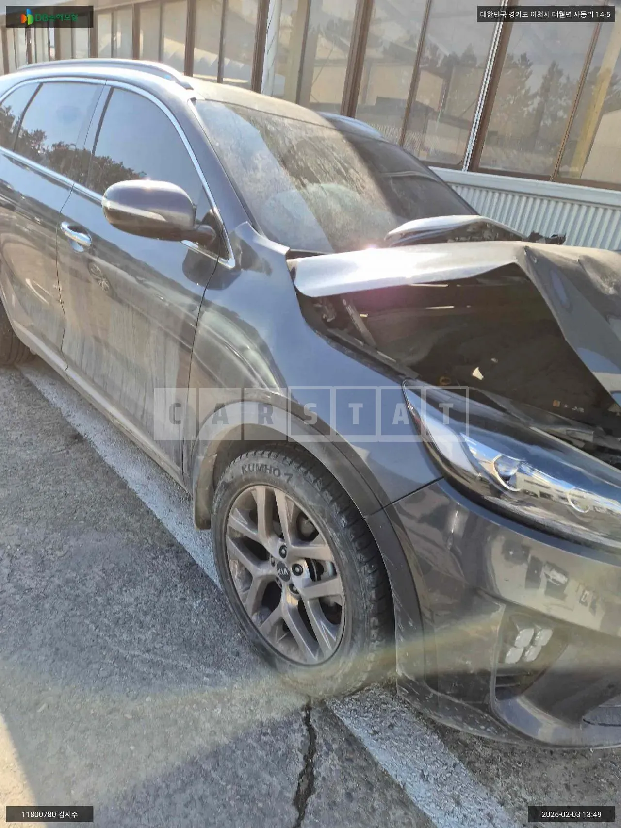 Photo 2 of 10: 2019 Kia Sorento, VIN KNAPH81BBLA566676 — Korean insurance auction