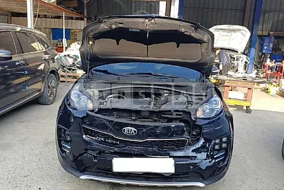 Photo 1 of 18: 2016 Kia Sportage, VIN KNAP6815GGK016698 — Korean insurance auction