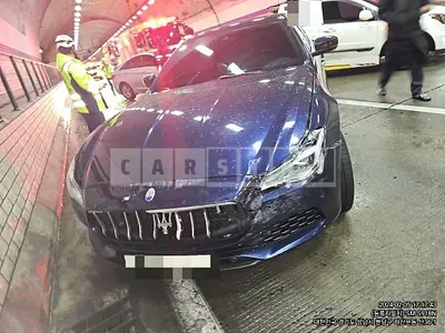 Photo 1 of 37: 2019 Maserati Quattroporte 350, VIN ZAM56XPG0K1326048 — Korean insurance auction