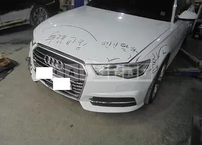 Photo 1 of 17: 2016 Audi A6 40 TDI Four, VIN WAUZZZ4G5GN015516 — Korean insurance auction