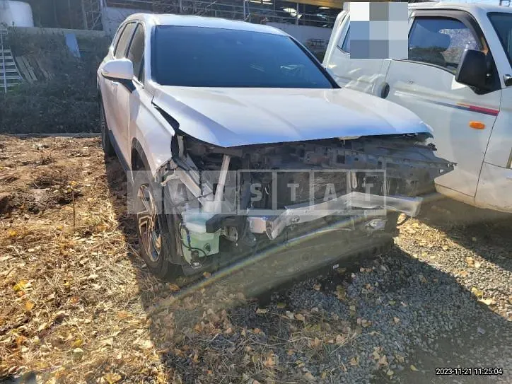 Photo 2 of 14: 2021 Hyundai Santa Fe TM 2.2, VIN KMHS281HGMU339324 — Korean insurance auction