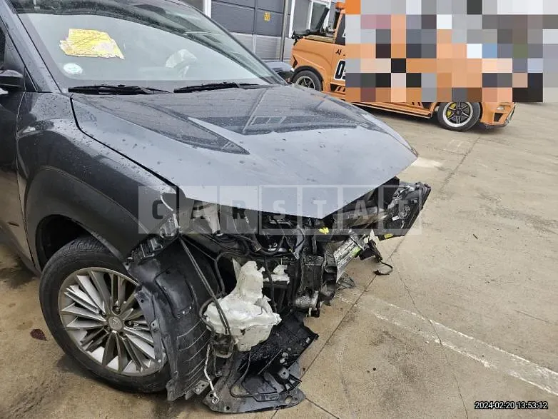 Photo 2 of 22: 2018 Hyundai Kona 1.6, VIN KMHK3816GJU093314 — Korean insurance auction