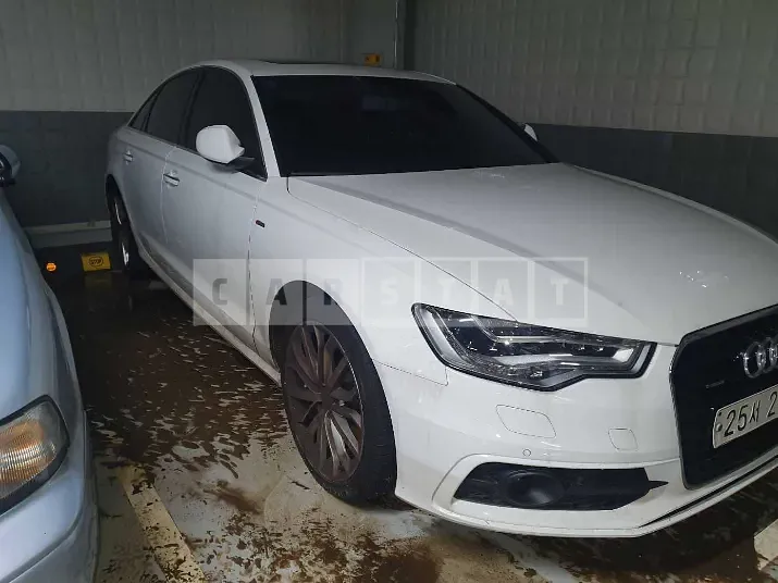 Photo 2 of 21: 2015 Audi A6 45 TDI quattro, VIN WAUZZZ4GXFN052270 — Korean insurance auction
