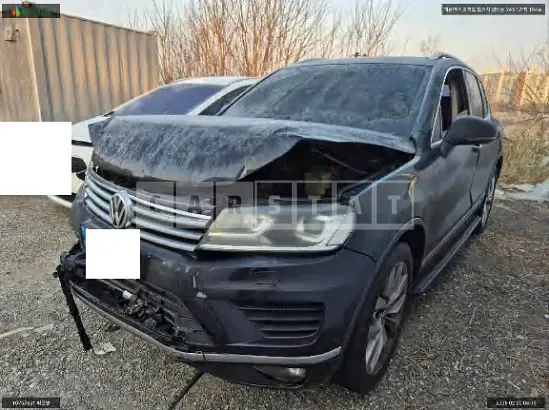 Photo 2 of 8: 2016 Volkswagen Touareg V6 3.0 TDI BMT — Korean insurance auction
