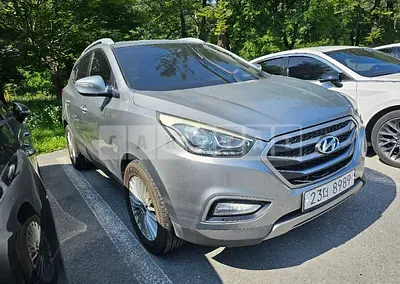 Photo 1 of 15: 2015 Hyundai Tucson, VIN KMHJT81VDFU014888 — Korean insurance auction