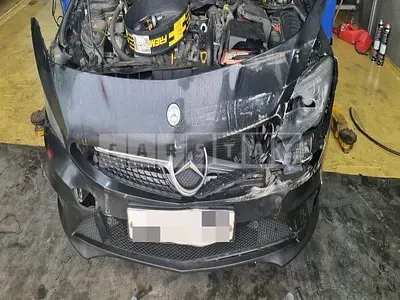 Photo 1 of 8: 2016 Mercedes-Benz CLA 200 d, VIN WDDSJ0JB7GN316441 — Korean insurance auction