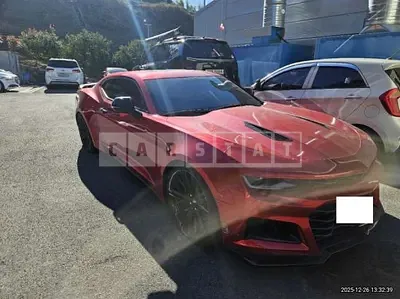 Photo 1 of 9: 2018 Chevrolet Camaro, VIN 1G1F91R70J0139710 — Korean insurance auction