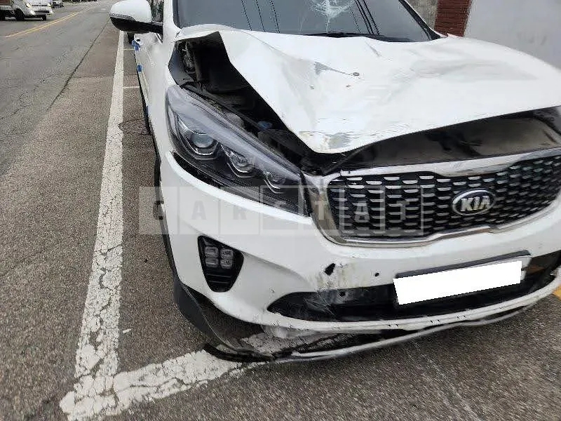 Photo 2 of 18: 2018 Kia Sorento, VIN KNAPS81BBJA442102 — Korean insurance auction