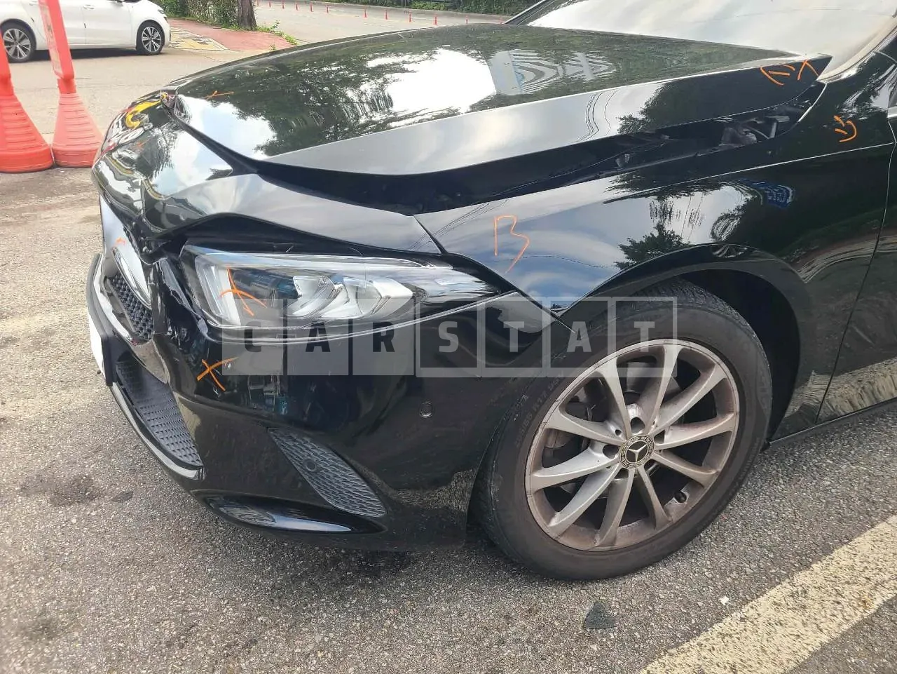 Photo 2 of 9: 2019 Mercedes-Benz A 220, VIN WDD3F4EB8KJ098971 — Korean insurance auction