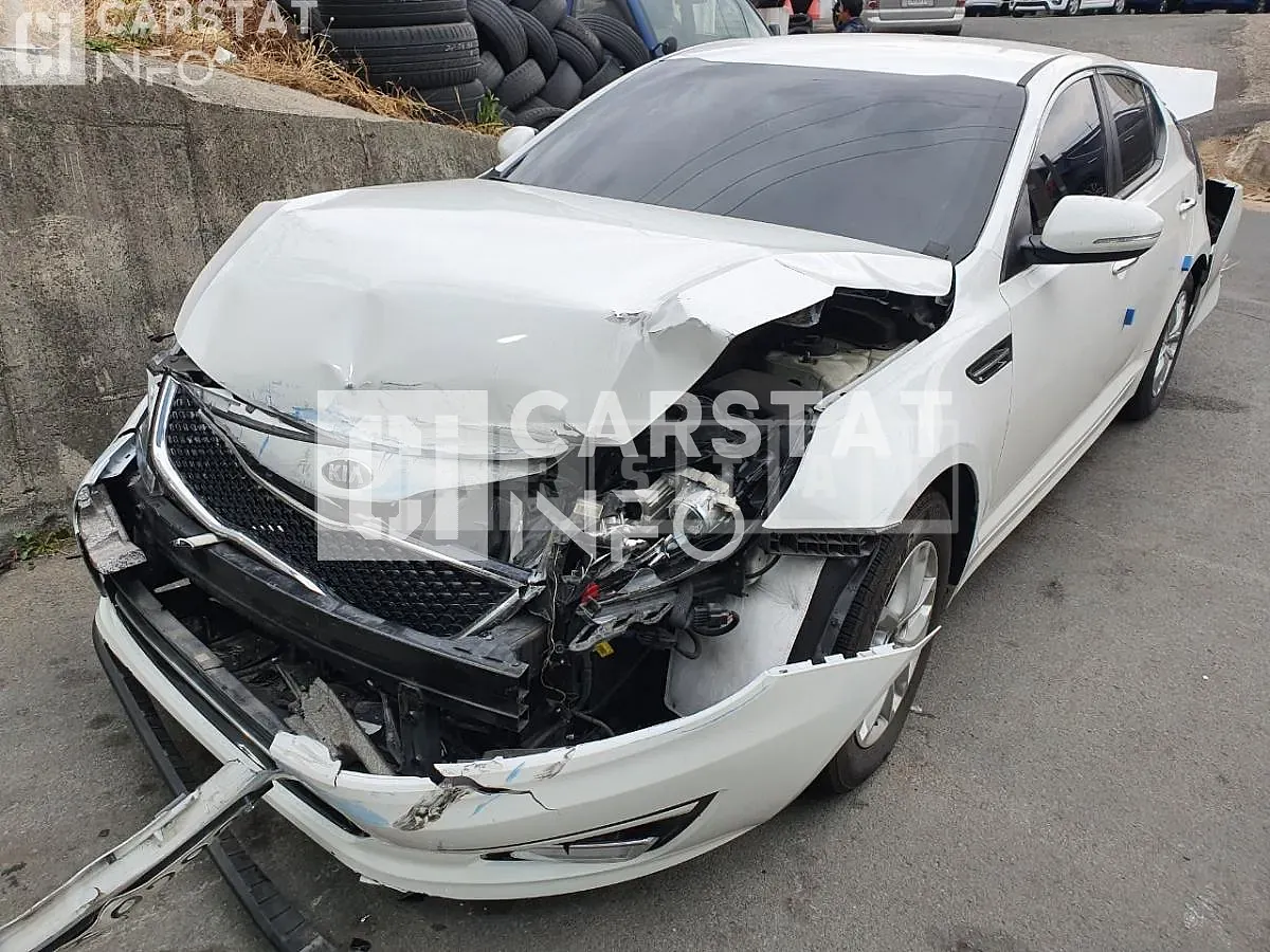 Photo 2 of 6: 2015 Kia K5, VIN KNAGN418BFA607064 — Korean insurance auction