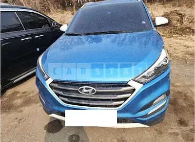 Photo 1 of 8: 2016 Hyundai Tucson, VIN KMHJ3815GGU148766 — Korean insurance auction