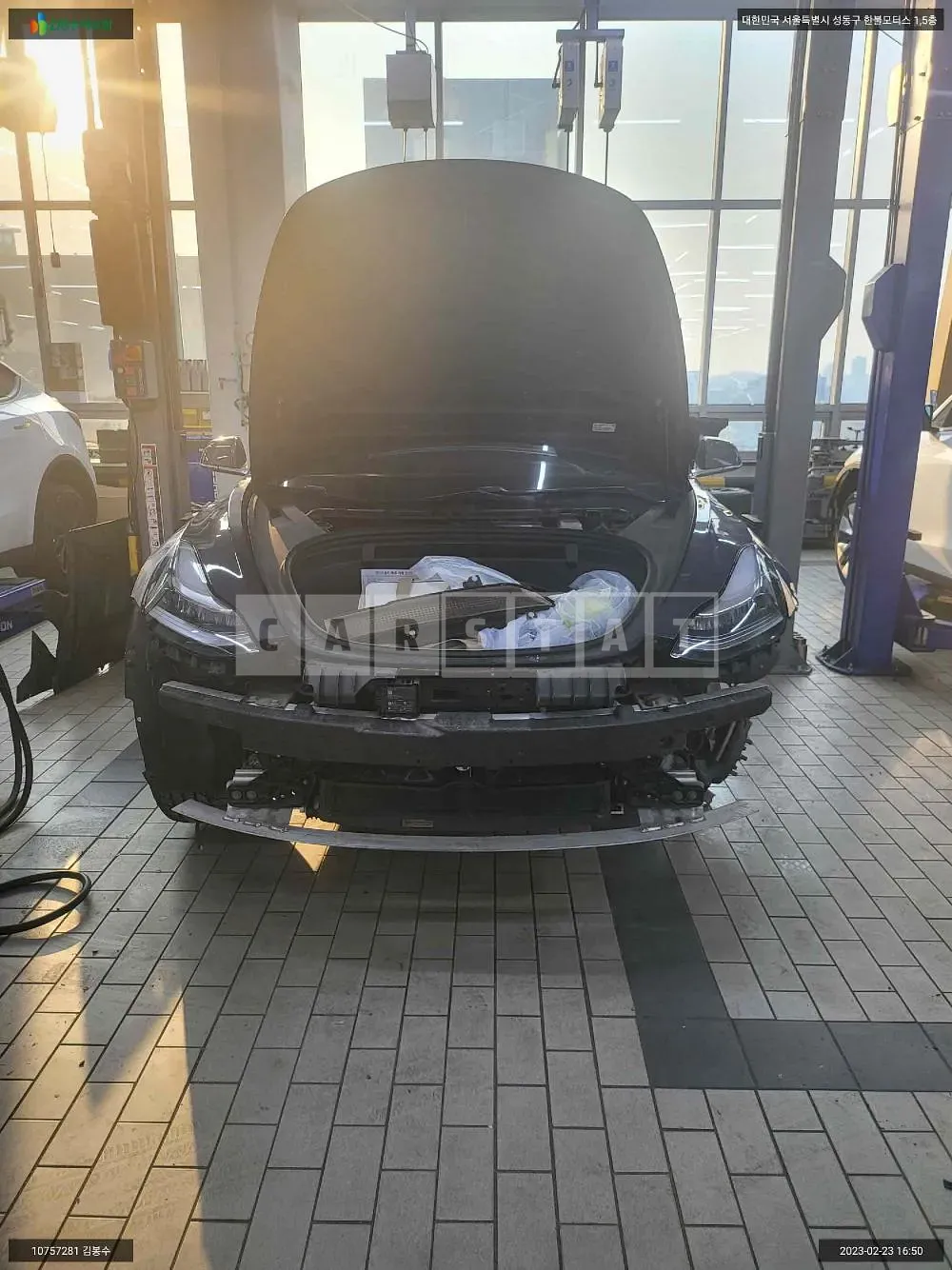 Photo 2 of 30: 2019 Tesla Model 3 Long Range, VIN 5YJ3E1EB3LF585564 — Korean insurance auction