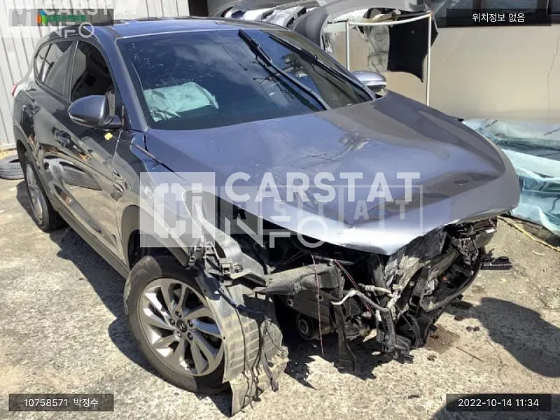 Photo 2 of 7: 2015 Hyundai Tucson Face Lift Diesel 2.0, VIN KMHJ381ABGU011998 — Korean insurance auction