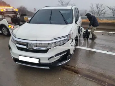 Photo 1 of 12: 2019 Honda Pilot, VIN 5FNYF6860KB201057 — Korean insurance auction
