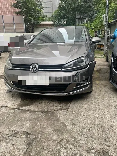 Photo 1 of 12: 2015 Volkswagen Golf 2.0 TDI BMT, VIN WVWZZZAUZFW203929 — Korean insurance auction
