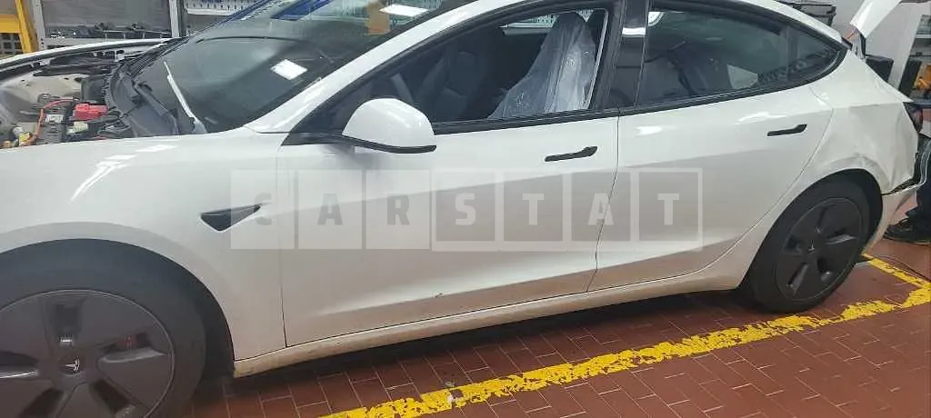 Photo 2 of 29: 2021 Tesla Model 3 Long Range, VIN 5YJ3E1EB4MF024713 — Korean insurance auction