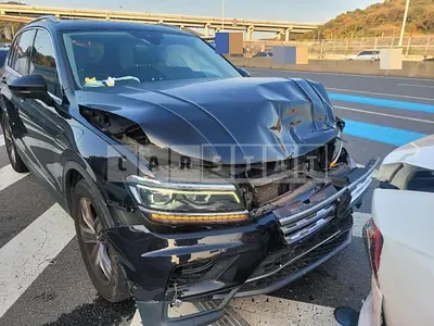 Photo 1 of 10: 2018 Volkswagen Tiguan 2.0 TDI 4MOTION, VIN WVGZZZ5NZJW928230 — Korean insurance auction
