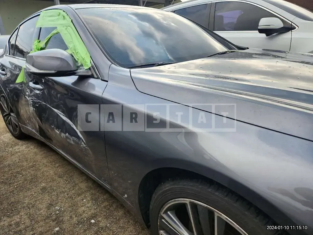 Photo 2 of 11: 2015 Infiniti Q50 2.2d, VIN JNKDV71E5FM530230 — Korean insurance auction
