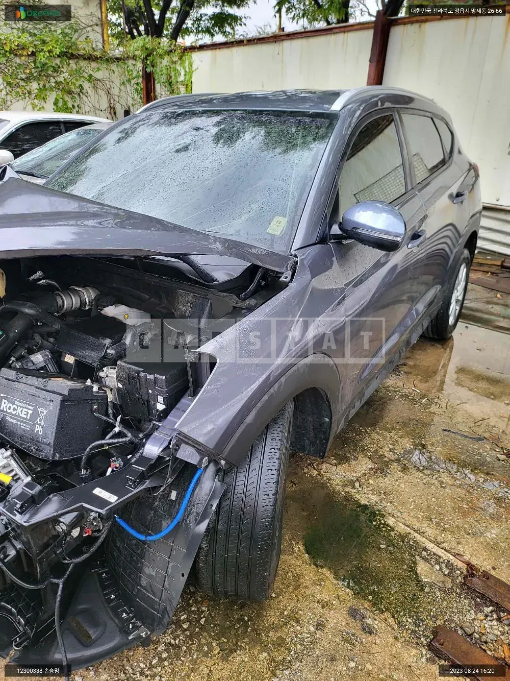 Photo 2 of 11: 2019 Hyundai Tucson, VIN KMHJ3812GLU191295 — Korean insurance auction