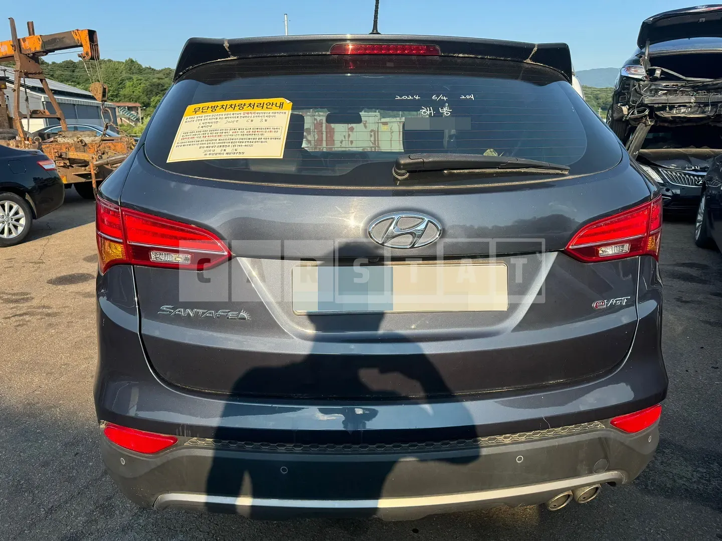 Photo 2 of 6: 2015 Hyundai Santa Fe DM 2.0 — Korean insurance auction