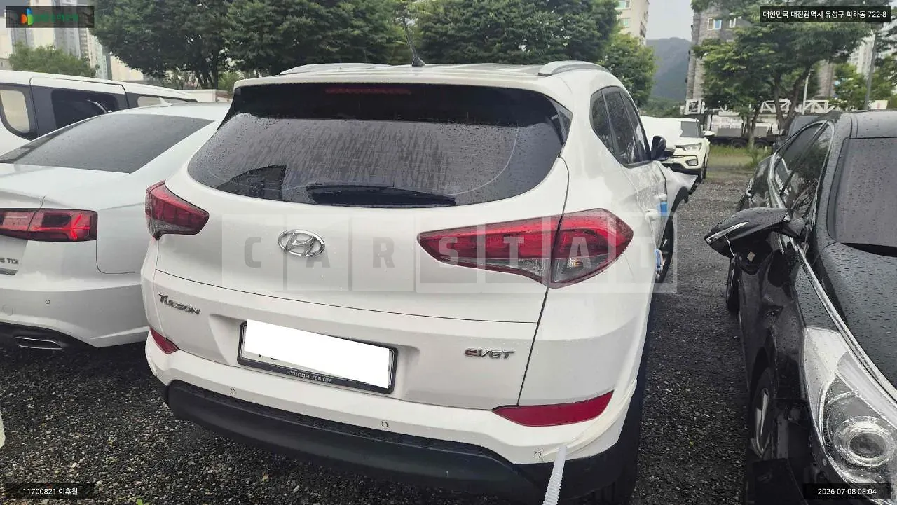 Photo 2 of 7: 2016 Hyundai Tucson, VIN KMHJ3815GGU164358 — Korean insurance auction