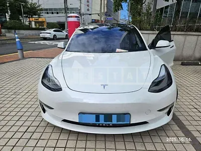Photo 1 of 9: 2021 Tesla Model 3 Long Range — Korean insurance auction