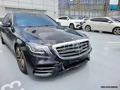 Photo 1 of 14: 2019 Mercedes-Benz S560L 4Matic, VIN KL90A4AFGKZ5GC004 — Korean insurance auction