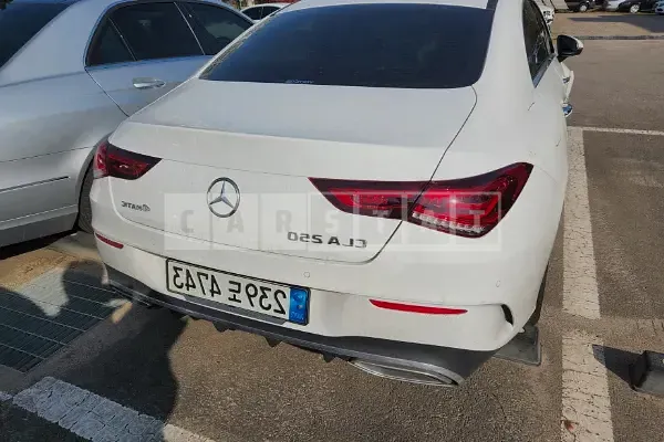 Photo 2 of 9: 2022 Mercedes-Benz CLA250 4Matic, VIN W1K5J4HB9NN264513 — Korean insurance auction