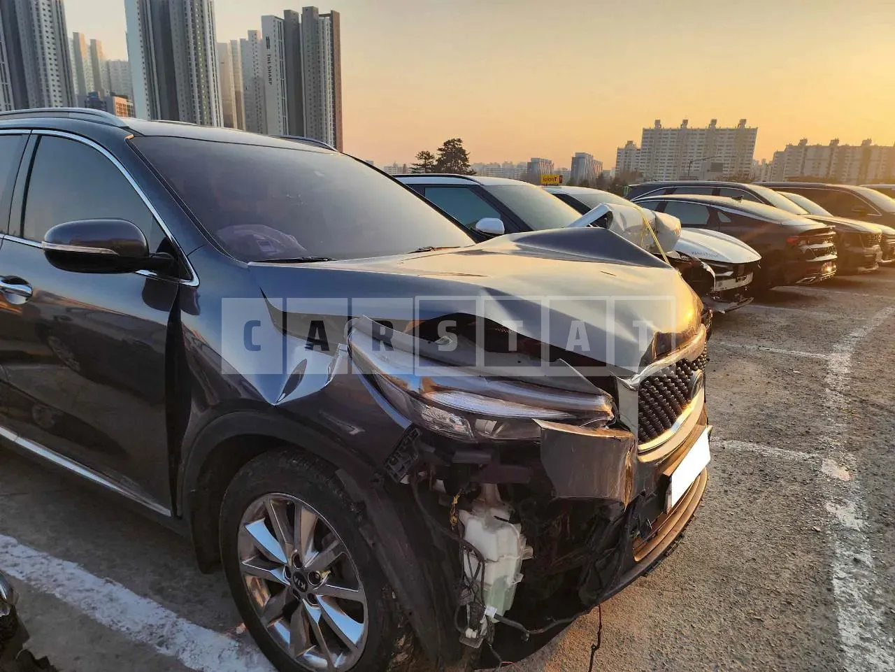 Photo 2 of 9: 2015 Kia Sorento, VIN KNAPK81BBFA057438 — Korean insurance auction