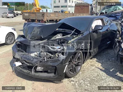 Photo 1 of 16: 2021 Chevrolet Camaro, VIN 1G1F91R75M0130506 — Korean insurance auction