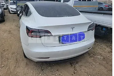 Photo 1 of 4: 2020 Tesla Model 3 Standard Rangeplus RWD, VIN 5YJ3E1EAXLF694398 — Korean insurance auction