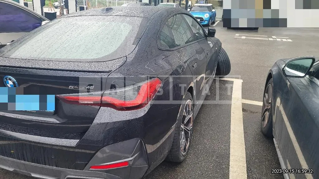 Photo 2 of 24: 2023 BMW i4 eDrive40, VIN WBY71AW02PFP39630 — Korean insurance auction