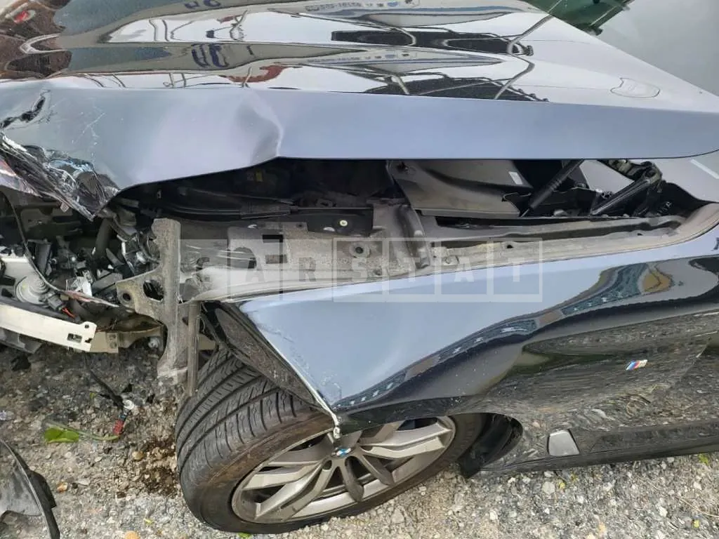 Photo 2 of 9: 2018 BMW 530i xDrive, VIN WBAJD9103JWC82449 — Korean insurance auction